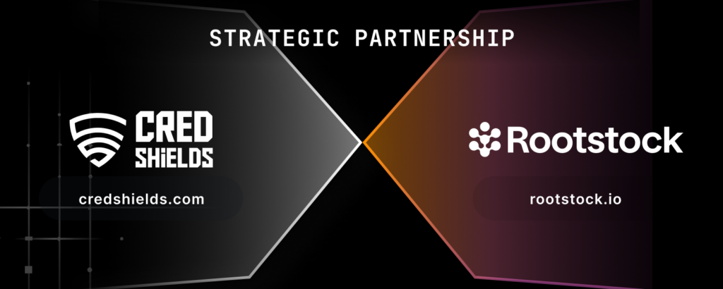 Rootstock Partners with Credshields for Enhanced Security