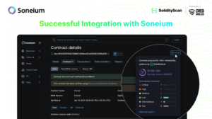 Enhancing On-Chain Trust: SolidityScan Now Live on Soneium Explorer